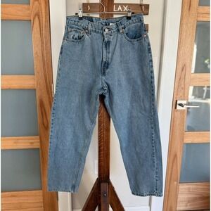 Vintage Levi's Jeans 560 Loose Fit‎ Straight Leg High Denim Women's 14 Reg S EUC